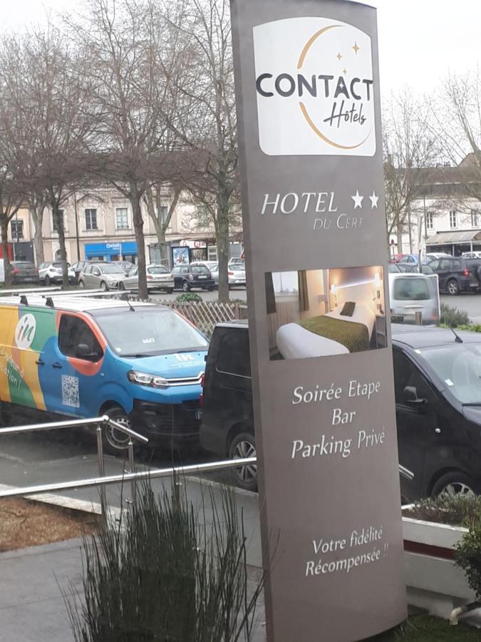Contact Hotel Du Cerf Château-Gontier Exterior foto